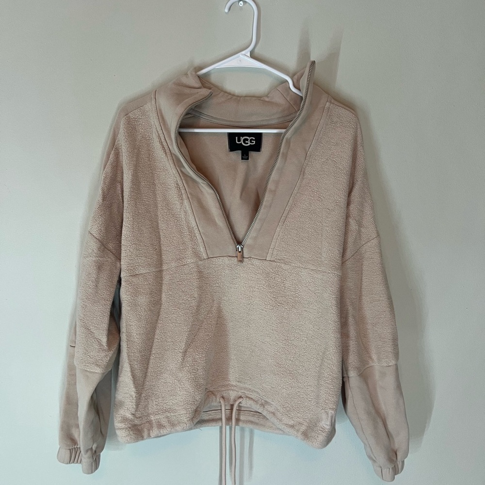 UGG Beige Zip-Up Jacket